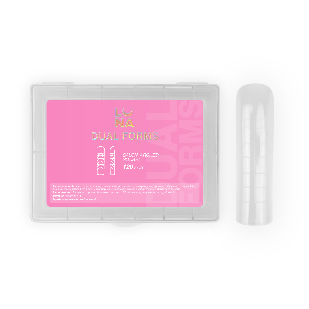 LUNAmoon Dual Forms Arched Square, 120 un. – quadrado arqueado de salão
