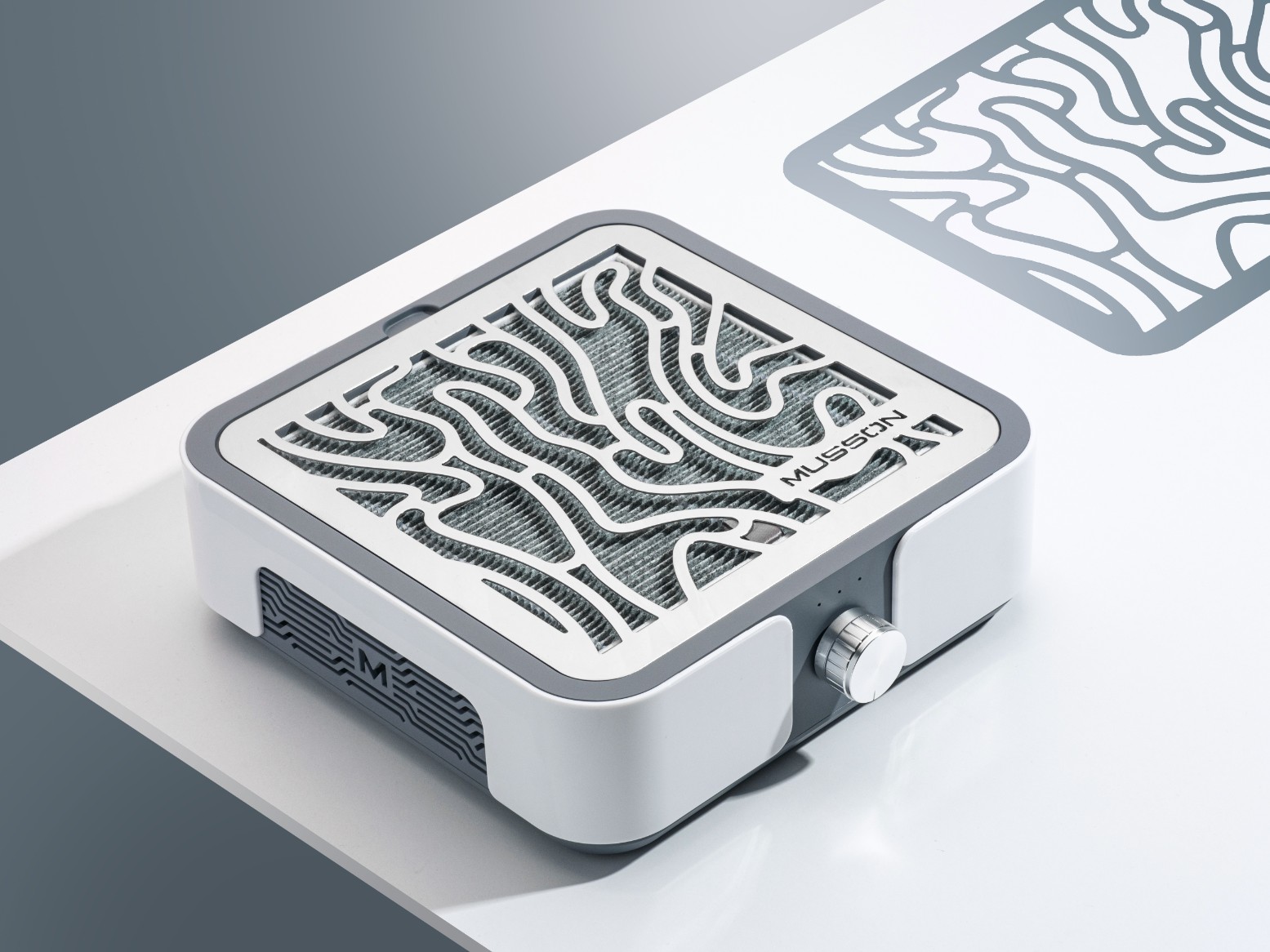 Aspirador de pó profissional MUSSON X2 com filtro HEPA de carvão GRAPHITE, 72 W - Image 3