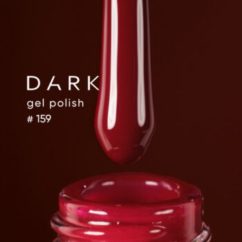 Dark Gel Polish 159 6 ml – verniz gel bordô