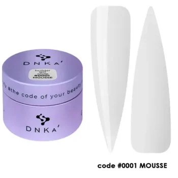 DNKa’ Builder Gel Mousse #0001 – gel construtor com consistência mousse