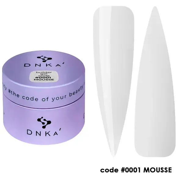 DNKa’ Builder Gel Mousse #0001 – gel construtor com consistência mousse