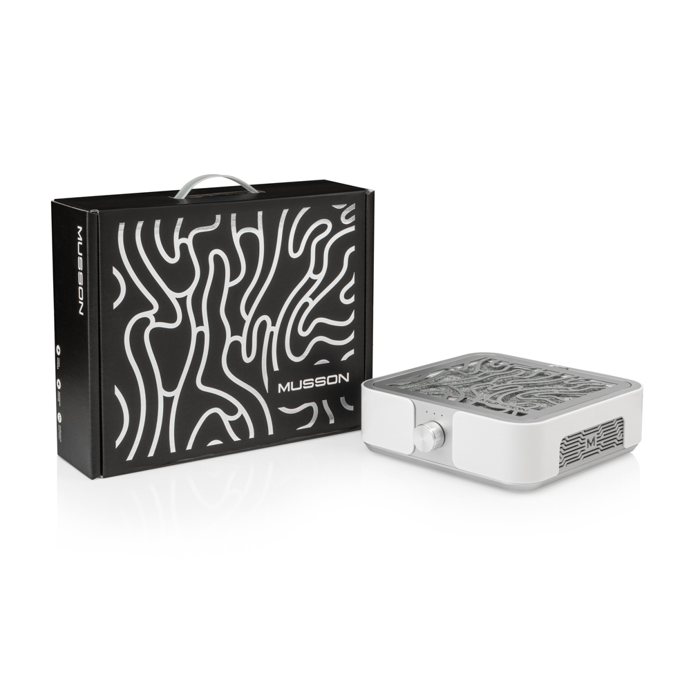 Aspirador de pó profissional MUSSON X2 com filtro HEPA de carvão SILVER, 72 W - Image 3