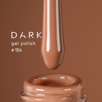 Dark Gel Polish 154 6 ml – verniz gel caramelo
