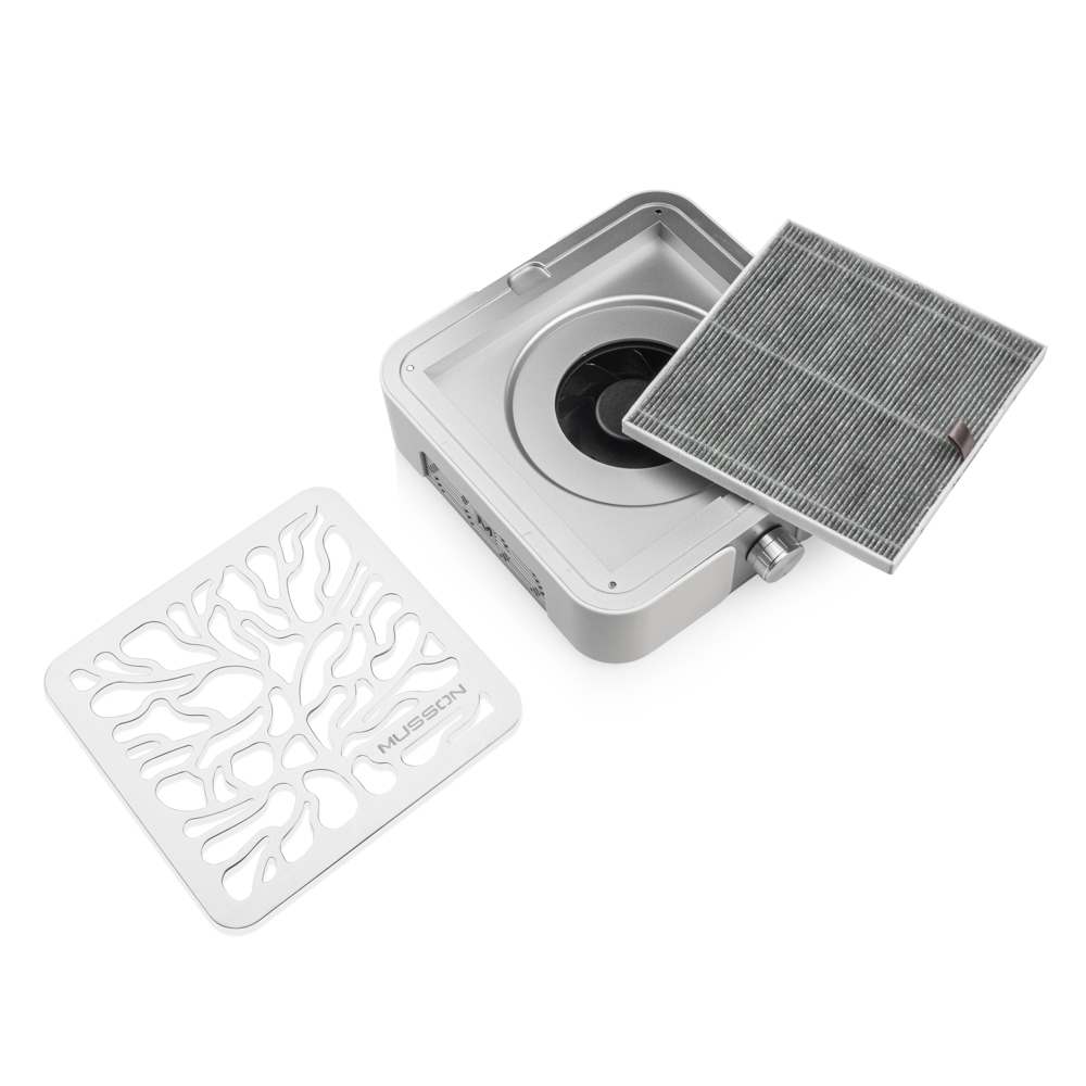 Aspirador de pó MUSSON X3 SILVER com filtro de carvão HEPA, 72 W - Image 4