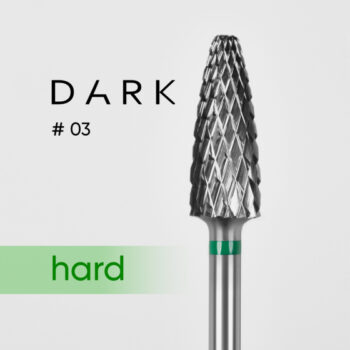 Fresa DARK 03 Cone – para remover gel ou acrílico
