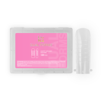 LUNAmoon Dual Forms Short Arched Square, 120 un. – quadrado curto arqueado