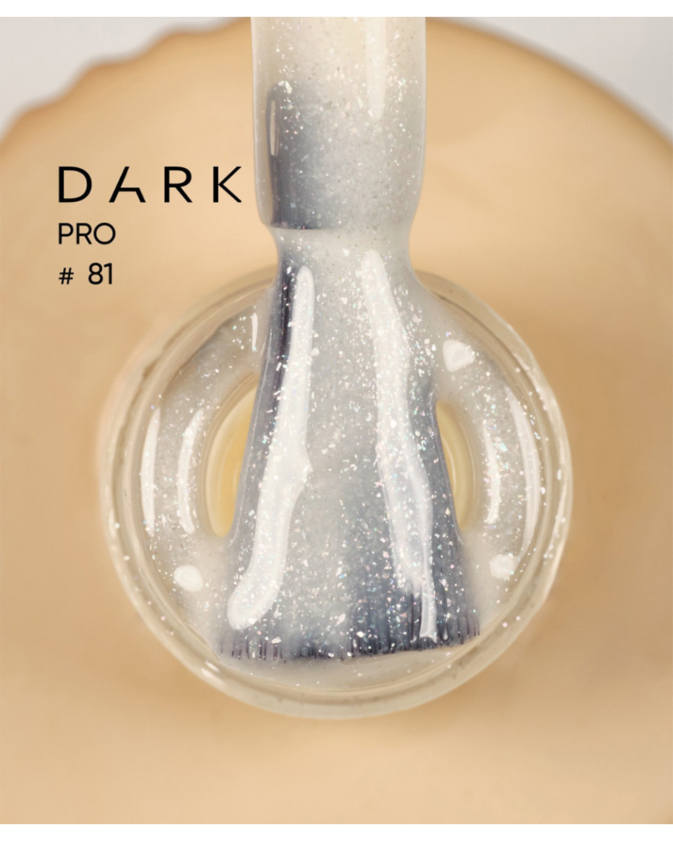 DARK PRO Base 81, 15 ml – base com brilhos