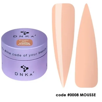 DNKa’ Builder Gel Mousse #0008 – gel construtor com consistência mousse