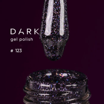 DARK Gel Polish 123 6 ml – verniz gel com partículas