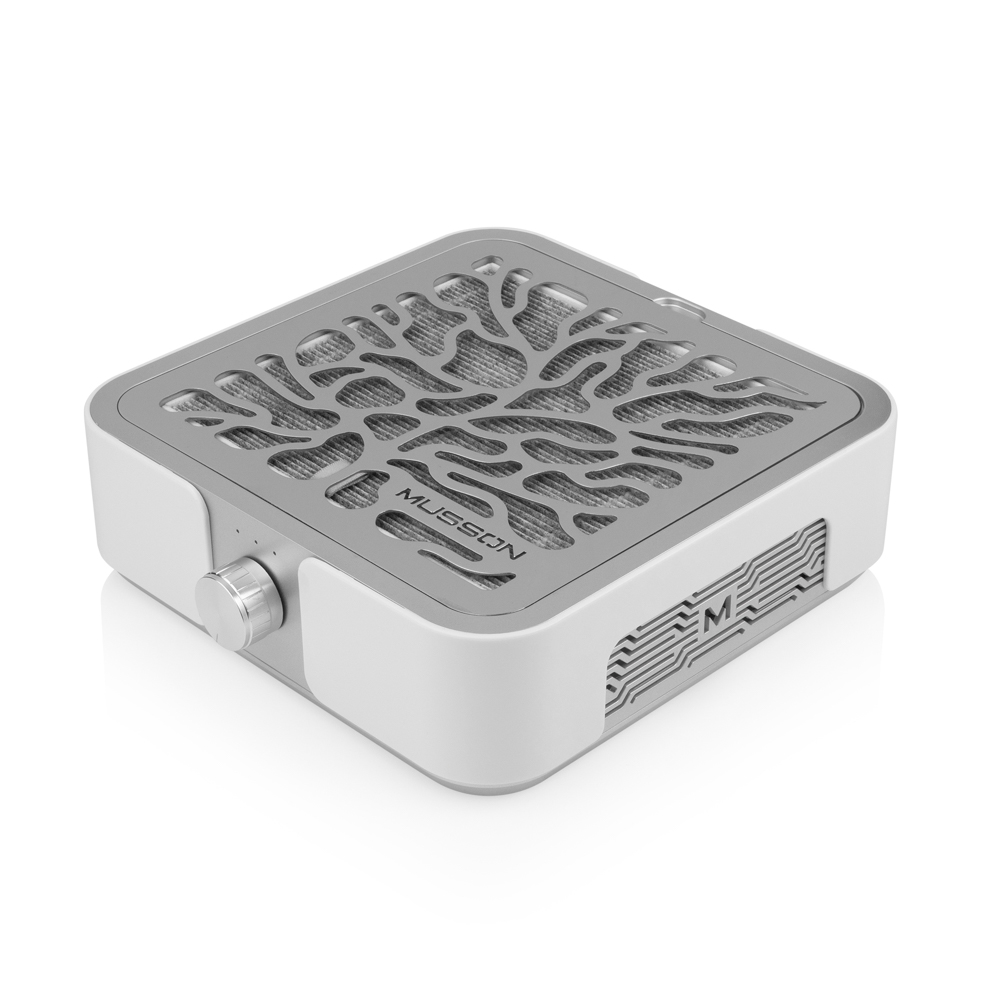 Aspirador de pó MUSSON X3 SILVER com filtro de carvão HEPA, 72 W