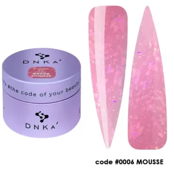 DNKa’ Builder Gel Mousse #0006 – gel construtor com consistência mousse