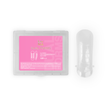 LUNAmoon Dual Classic Onychogryphotic Square, 120 un. – formas superiores quadradas