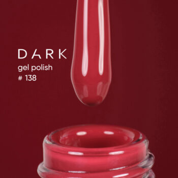 Dark Gel Polish 138 6 ml – verniz gel vermelho