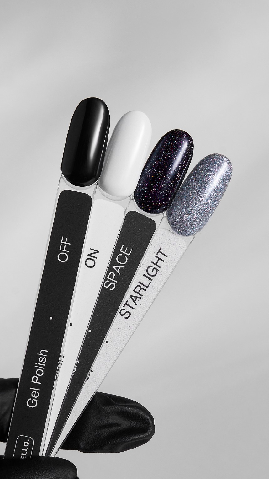 HEYLOVE Gel Polish Off, 15 ml – verniz híbrido preto - Image 3