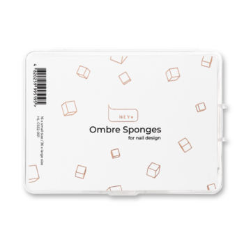 HEYLOVE Ombre Sponge – esponjas BRANCAS para ombré, conjunto 52 un.