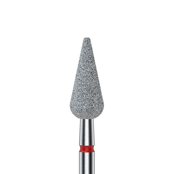 Broca diamantada Staleks pera pontiaguda vermelha FA100R050/12