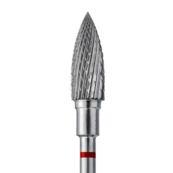 Fresa de carbeto Staleks cone vermelho FT10R050/13.5 (5×13,5 mm)