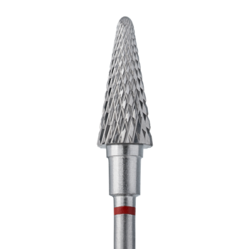 Fresa Staleks cone vermelho FT71R060/14 6 mm / 14 mm – “árvore”
