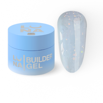 LUNAmoon Diamond Gel 05 – gel de modelagem com glitter, 15 ml