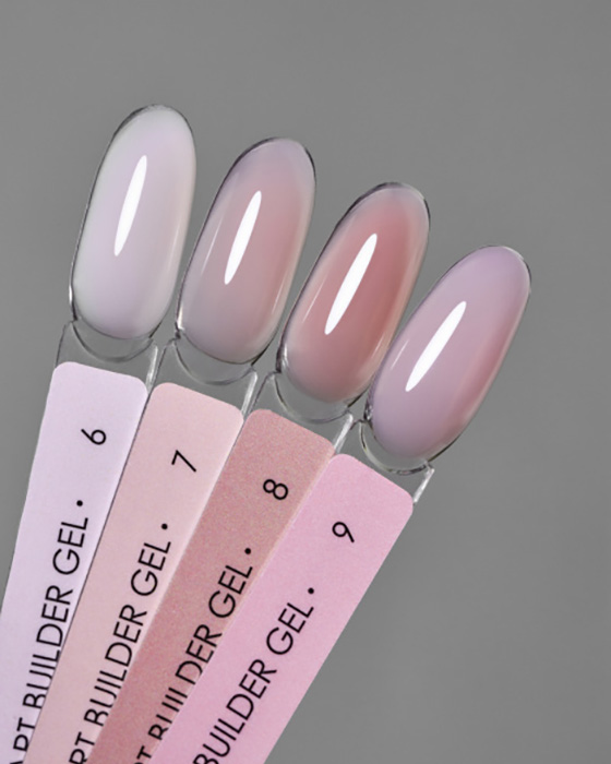 DARK Smart Builder Gel 08 Nude bege-rosa, 30 ml - Image 3